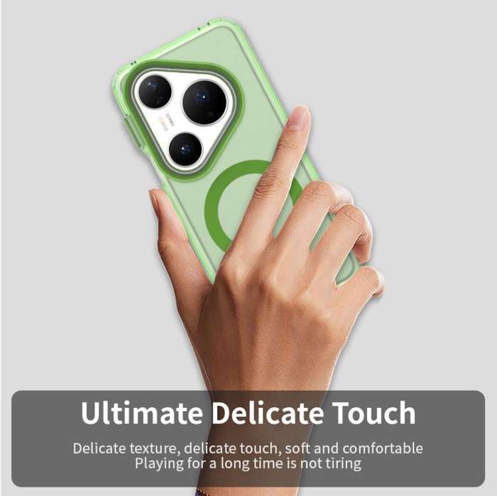 For Huawei Pura 80 Pro Candy Magsafe PC Hybrid TPU Phone Case(Green)