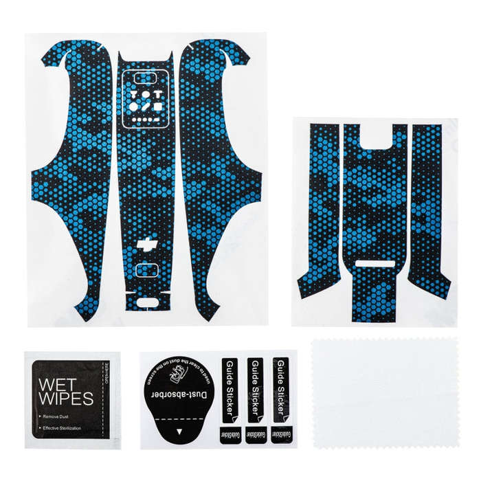 For DJI Neo Drone Body Protective Stickers(Snake Scale Blue)