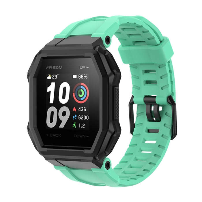 For Huami Amazfit Ares 1908 Silicone Watch Band(Green)