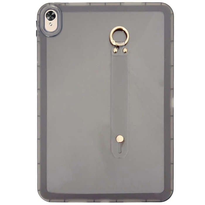 For Huawei MatePad 10.8 / M6 10.8 Wristband Holder PC Hybrid TPU Soft Tablet Case(Black)