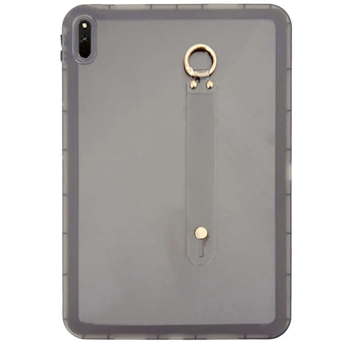 For Huawei MatePad 11 2021 Wristband Holder PC Hybrid TPU Soft Tablet Case(Black)
