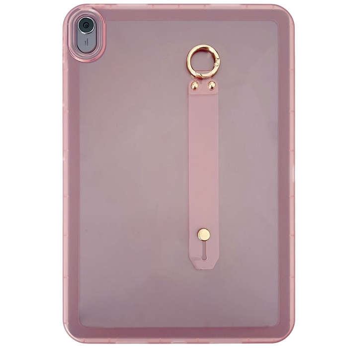 For Huawei MatePad 11.5 Wristband Holder PC Hybrid TPU Soft Tablet Case(Pink)