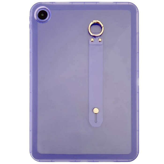 For Huawei MatePad SE 10.1 Wristband Holder PC Hybrid TPU Soft Tablet Case(Purple)