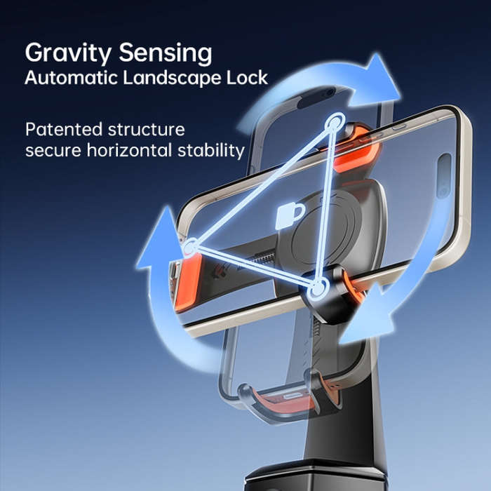 S1 Smart AI Tracking Gravity Sensing Gimbal(Black)
