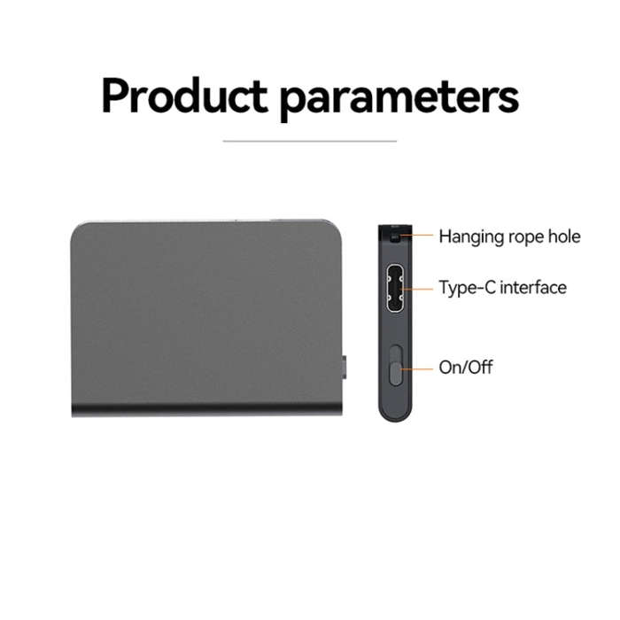 Q61A Ultra-thin HD Noise Reduction Voice Recording Pen Support APP Control, Memory:128GB(Black)