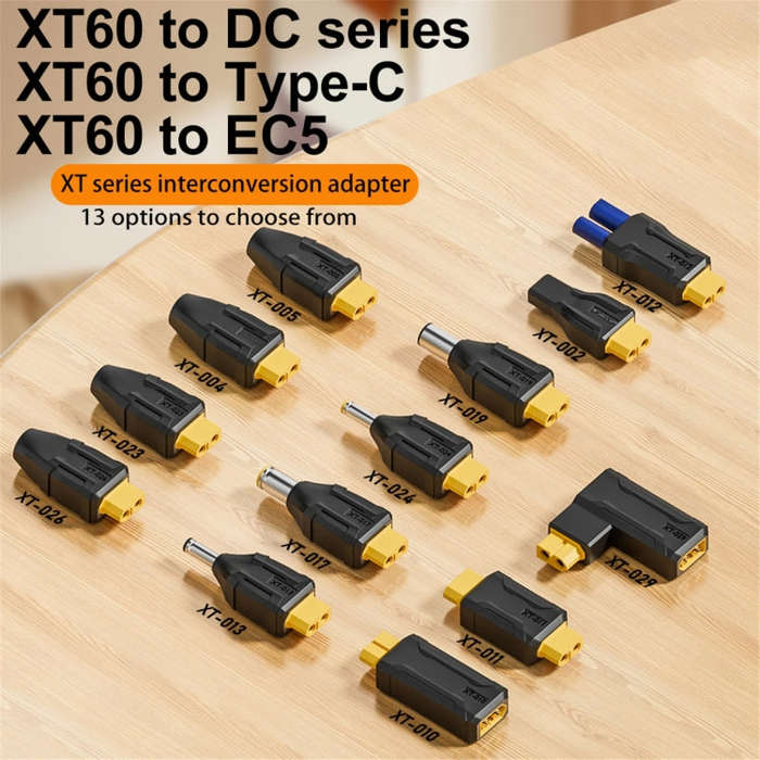 XT-004 XT60 to 7.9x0.9 Interchange Adapter
