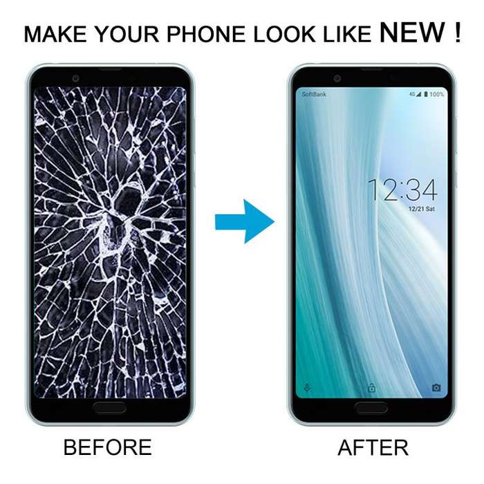 For Sharp Aquos Sense 3 Plus Original LCD Screen With Digitizer Full Assembly