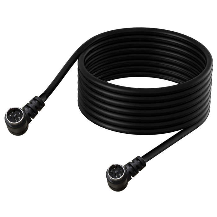 Mini DIN 5 Pin Core Audio / Video Cable, Length:3m(Elbow to Elbow)