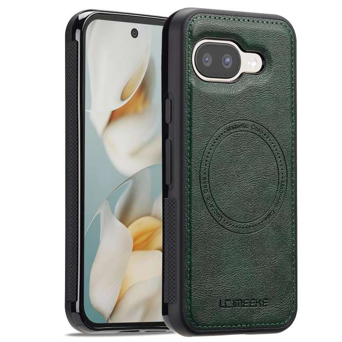 For Google Pixel 9a LC.IMEEKE Magsafe Phone Case(Green)