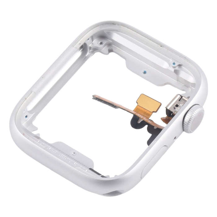 For Apple Watch Series  8 / 9 41MM GPS Aluminium Alloy Middle Frame Bezel Plate with Crown Spin A...