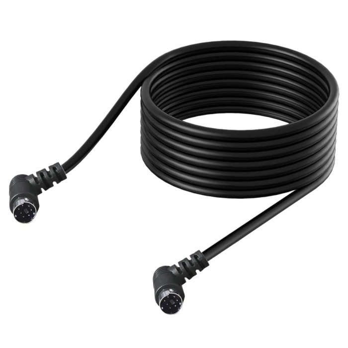 Mini DIN 7 Pin S-Video Core Audio / Video Cable, Length:1.8m(Elbow to Elbow)