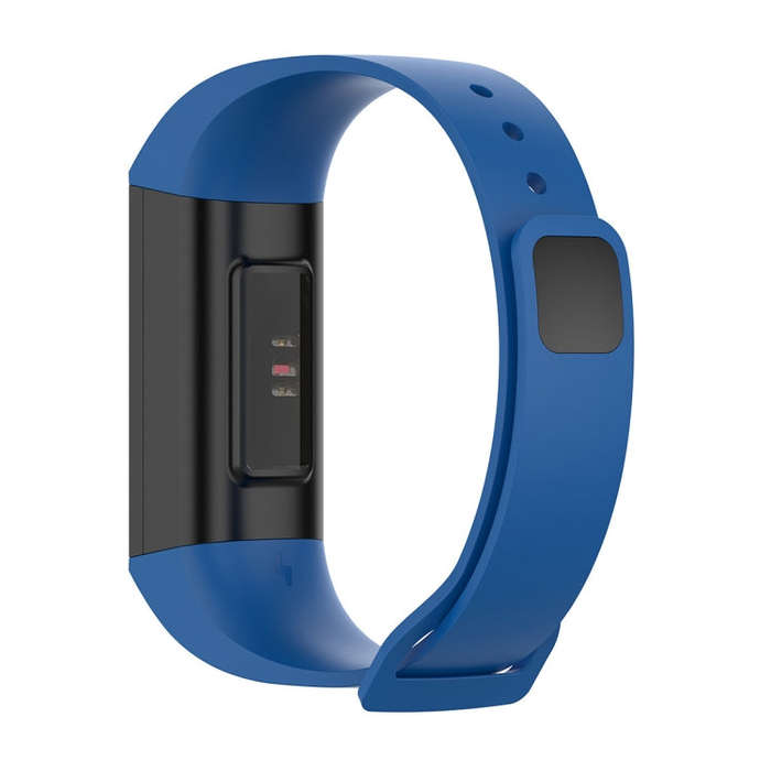For Xiaomi Redmi Silicone Sports Watch Band(Dark Blue)