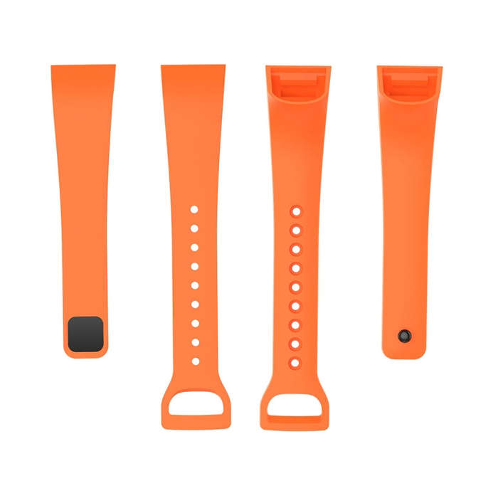 For Xiaomi Redmi Silicone Sports Watch Band(Orange)