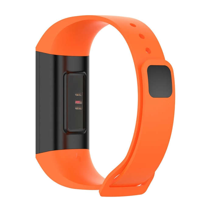 For Xiaomi Redmi Silicone Sports Watch Band(Orange)