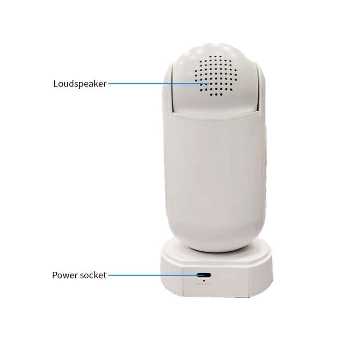 2MP HD Video Call Dual Light Full Color Night Vision WiFi Surveillance Camera(US Plug)