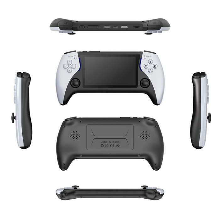 PROJECT X Handheld Game Console 4.3 inch Screen ATM 7051 CPU(White)