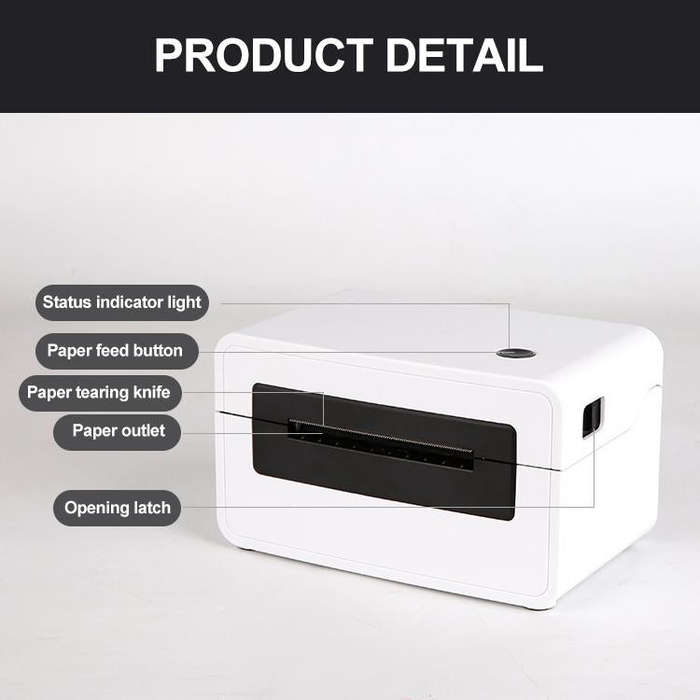 HPRT N31X Cloud Print Express Electronic Label Printer, Plug:EU Plug(White)