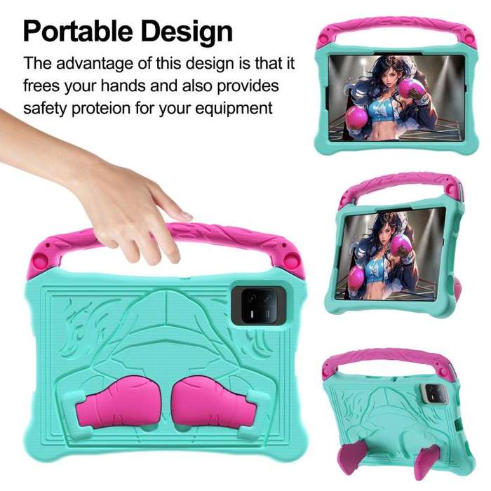 For Huawei MatePad SE 11 2024 Boxing Series Kickstand EVA Shockproof Tablet Case with Shoulder St...