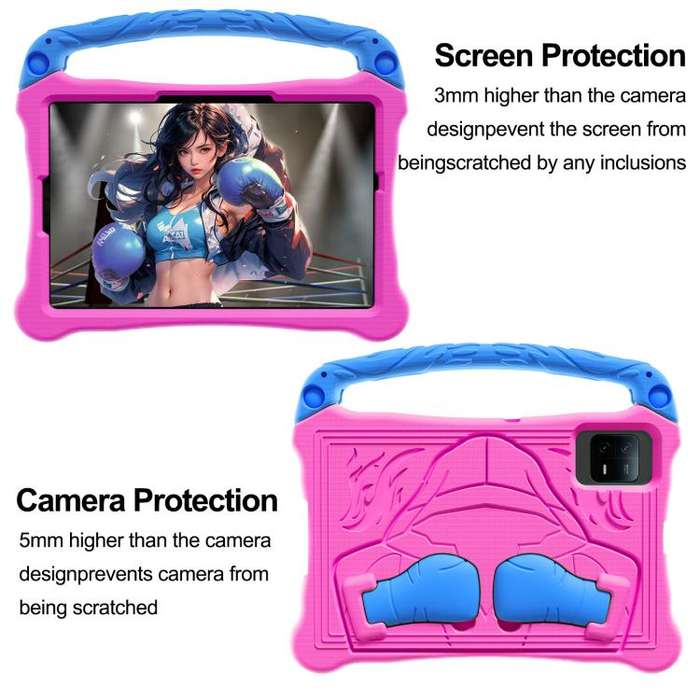 For Huawei MatePad SE 11 2024 Boxing Series Kickstand EVA Shockproof Tablet Case with Shoulder St...