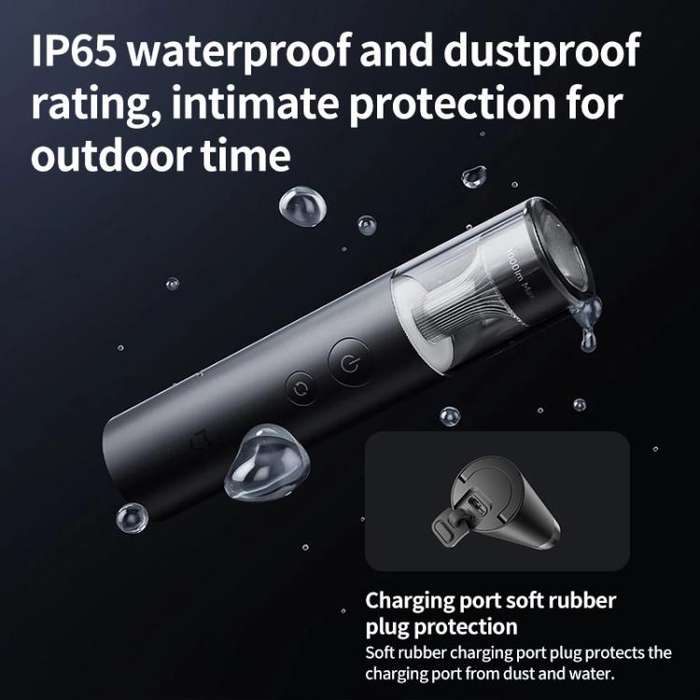 Original Xiaomi Mijia Multifunctional Portable Flashlight 1000LM IP65 Protection(Metal Grey)