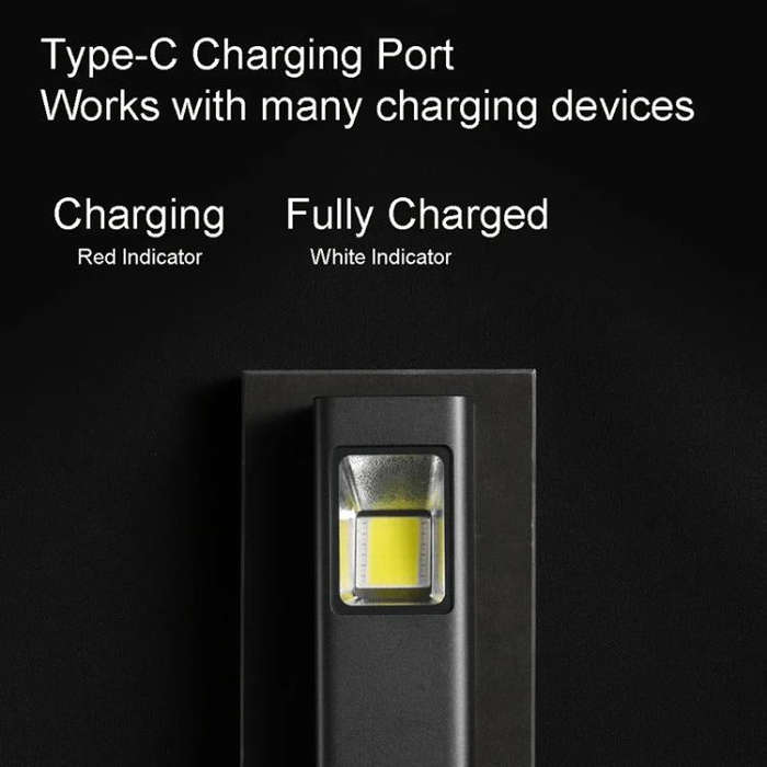 Original Xiaomi Youpin DUKA FL1 Multifunctional Flashlight with 7-gear Lighting Mode(Dark Grey)