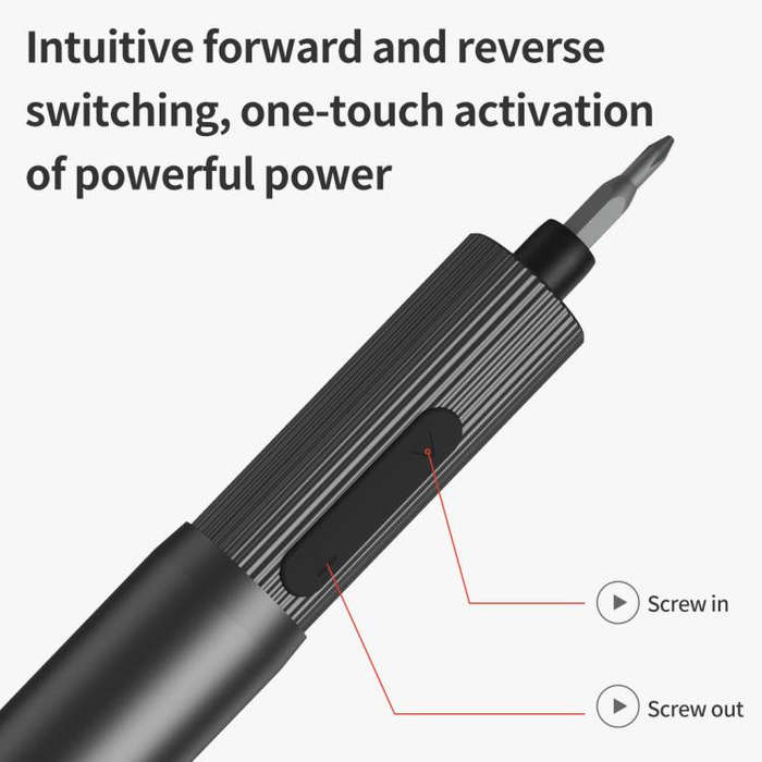 Original Xiaomi Youpin DUKA E2 Electric Screwdriver Set(Black)