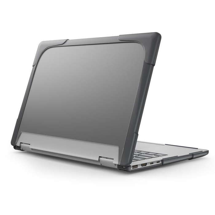 For HP ENVY X360-14 2024 TPU + PC Two-color Anti-fall Laptop Protective Case(Grey)