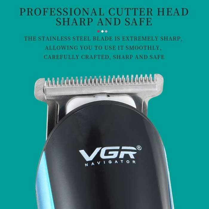 VGR V-172 10W Multifunctional USB Electric Hair Clipper(Blue)