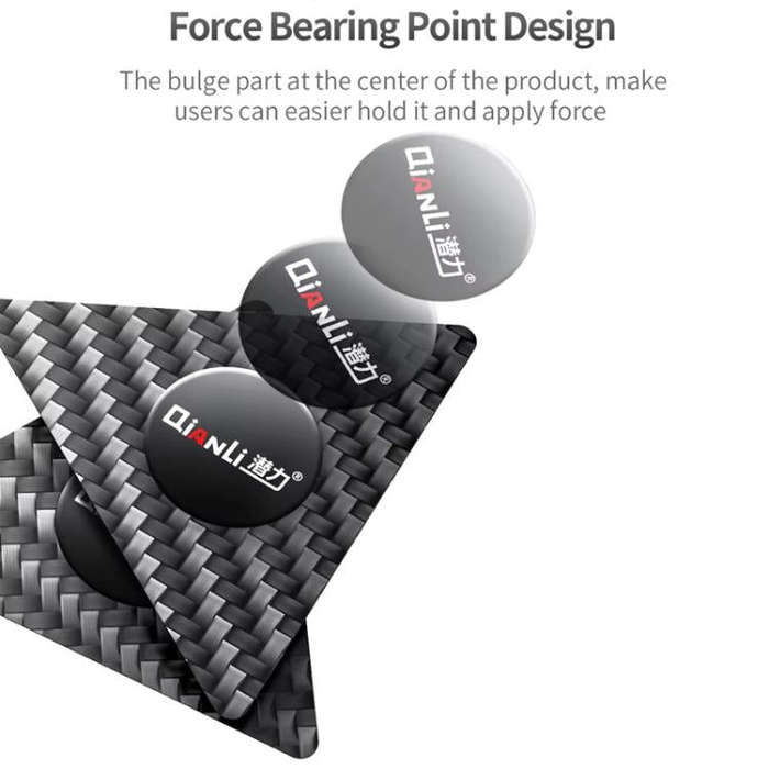 Qianli High Toughness Multifunctional Carbon Fiber Prying Tool Hexagram Shaped
