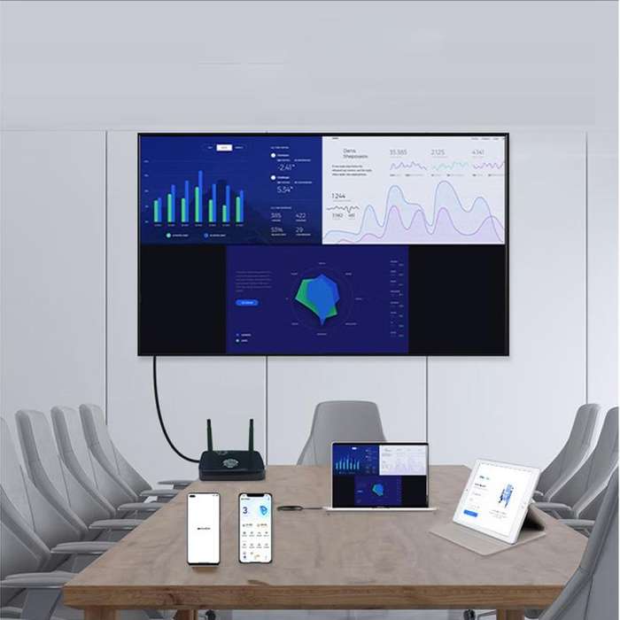 Measy AM1810 Type-C Wireless Screen Projector For PC / TV / Phone, Plug:US Plug