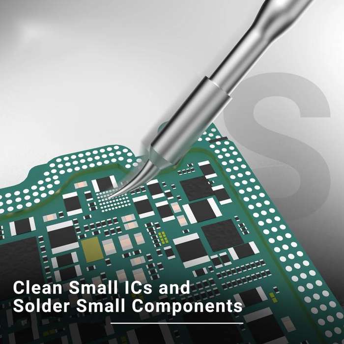 2uul 5 in 1 Soldering Iron Tips for Most C210 Soldering Station, Model:FD24 S
