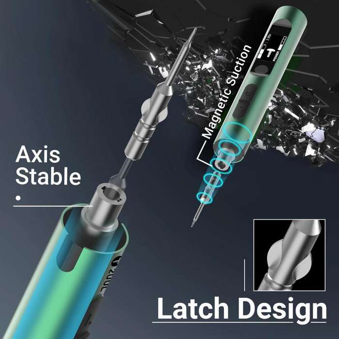 2uul SD11 Espresso Electric Screwdriver Set