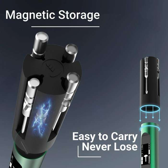 2uul SD11 Espresso Electric Screwdriver Set