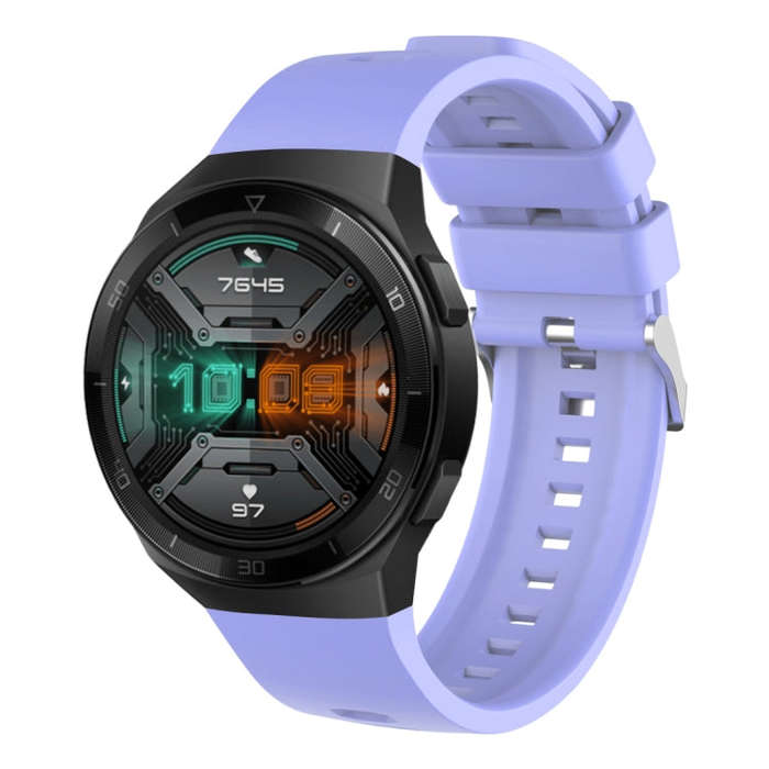 For Huawei Watch GT 2e Silicone Watch Band(Purple)