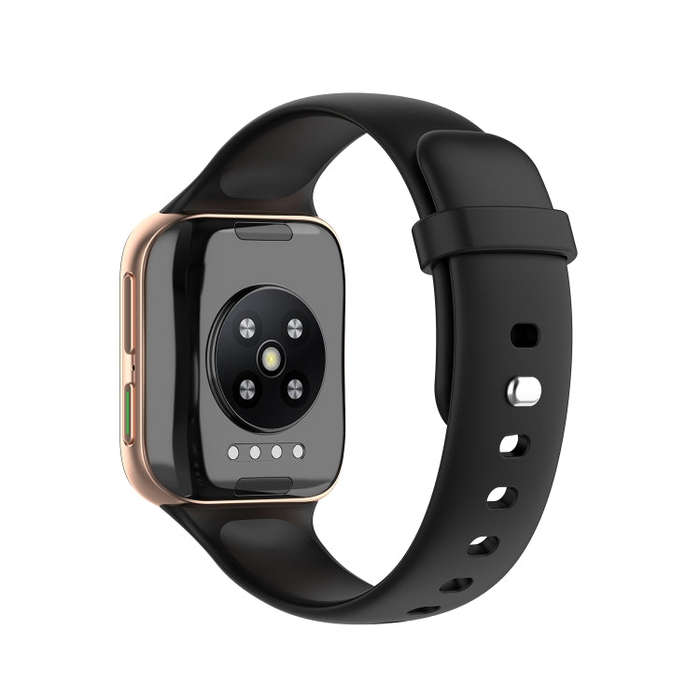For OPPO Watch 41mm Silicone Watch Band(Black)