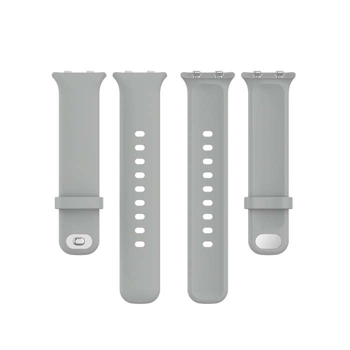 For OPPO Watch 41mm Silicone Watch Band(Gray)