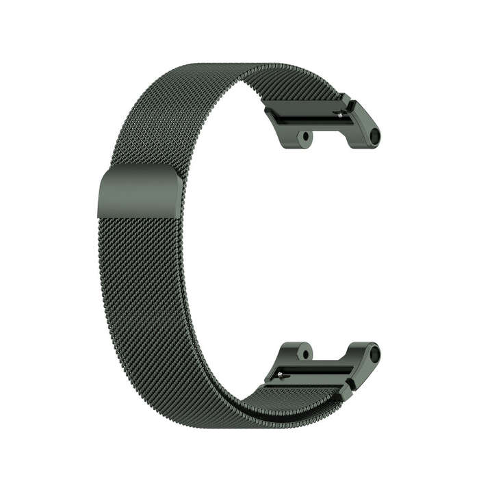 For Huami Amazfit Ares A1908 Milan Watch Band with Screwdriver(Olive Green)