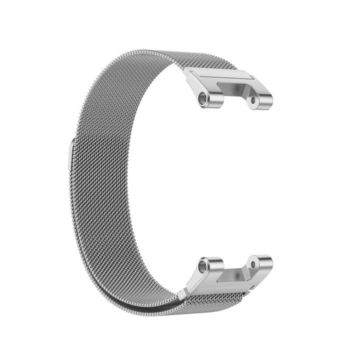 For Huami Amazfit T-Rex A1918 Milan Watch Band with Screwdriver(Silver)