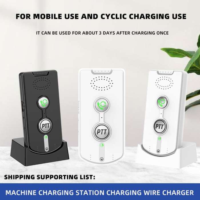 H8S-2T Wireless Two-way Voice Pager(Black)