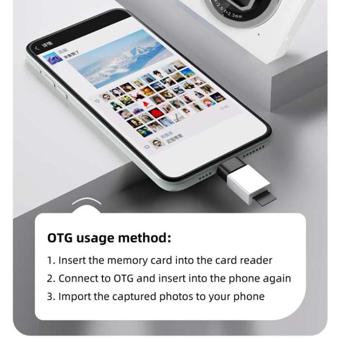 DC15 2.4 inch 18X Digital Zoom Camera 4K HD Video 64MP Shooting(White)