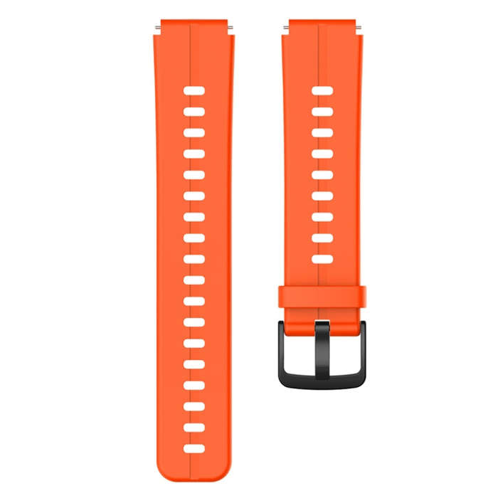 For Huawei TalkBand B6 Silicone Watch Band(Orange)