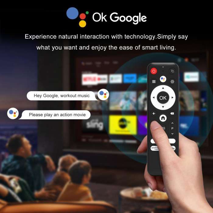 H96Max 8K UHD Android 14 Smart TV Box with Remote Control, 4GB+32GB, Allwinner H728 Octa-Core(EU ...