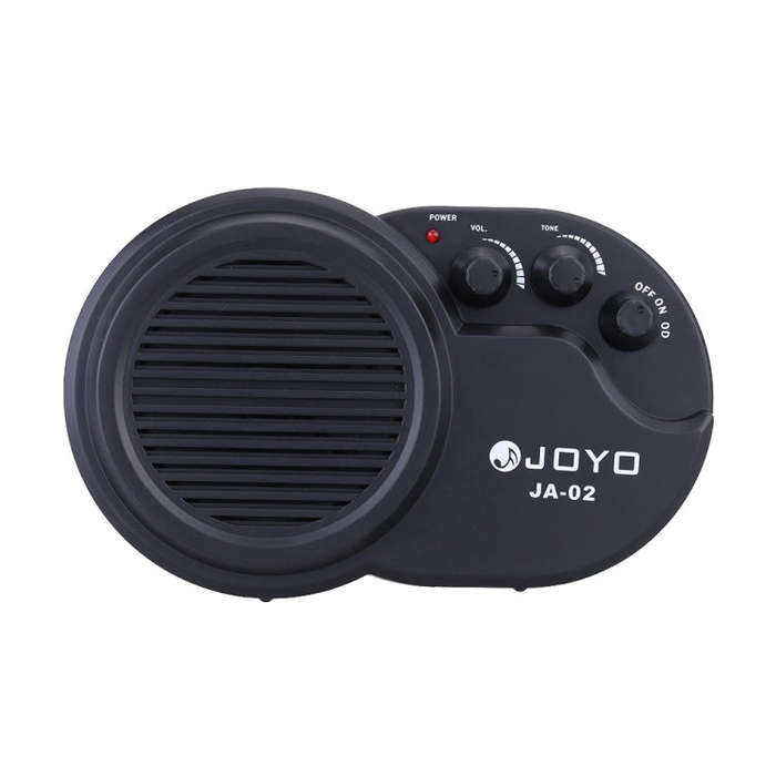 JOYO JA-02 3W Guitar Amplifier Mini Electric Guitar Amp Amplifier Speaker with Volume Tone Distor...