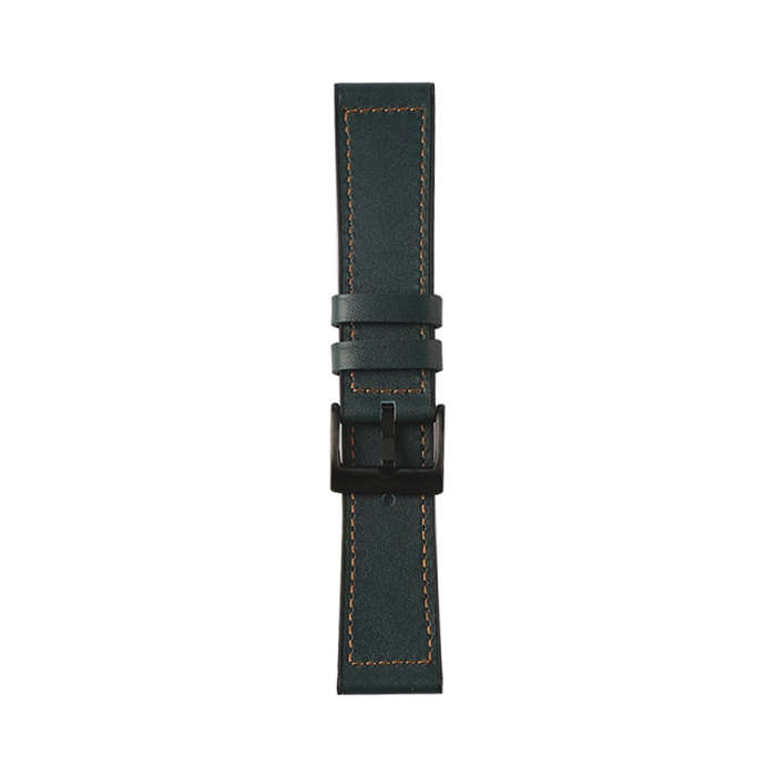For Samsung Galaxy Watch 3 45mm TPU + Leather Watch Band(Green)