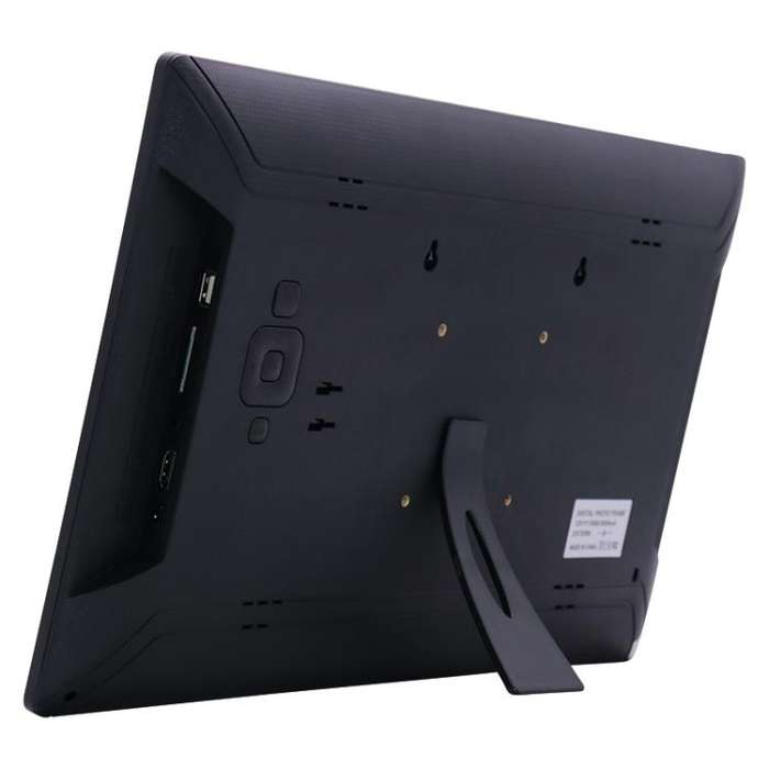 XCLT-1730 17.3 inch LED HD Screen WIFI Cloud Photo Frame with Stand, Plug:UK Plug(Black)