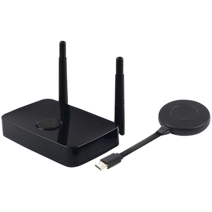 Measy AM1810 HDMI Wireless Screen Projector For PC / TV / Phone, Plug:EU Plug
