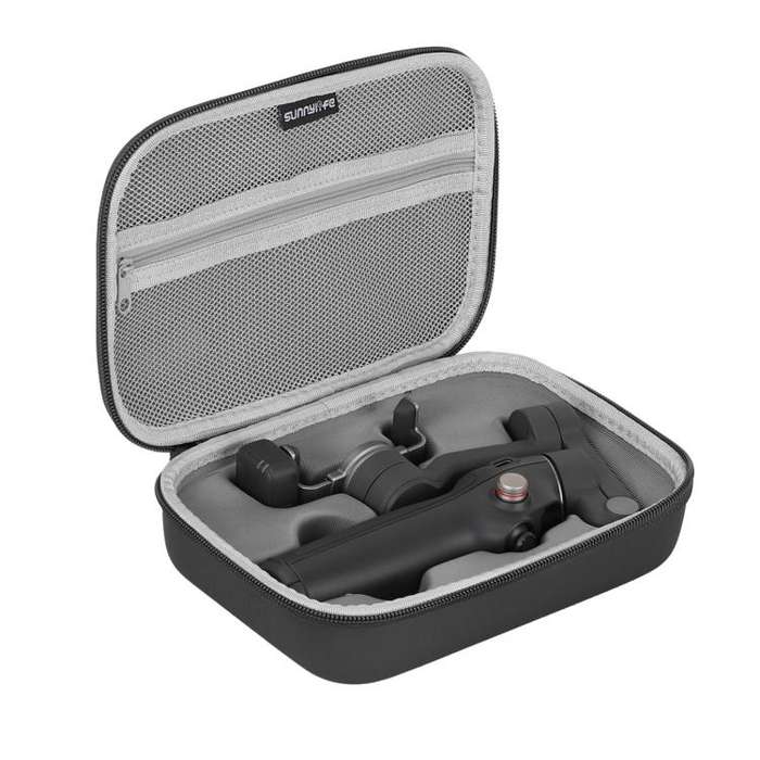 For DJI Osmo Mobile 7P Sunnylife Portable Carrying Case Mini Bag Handbag(Black)