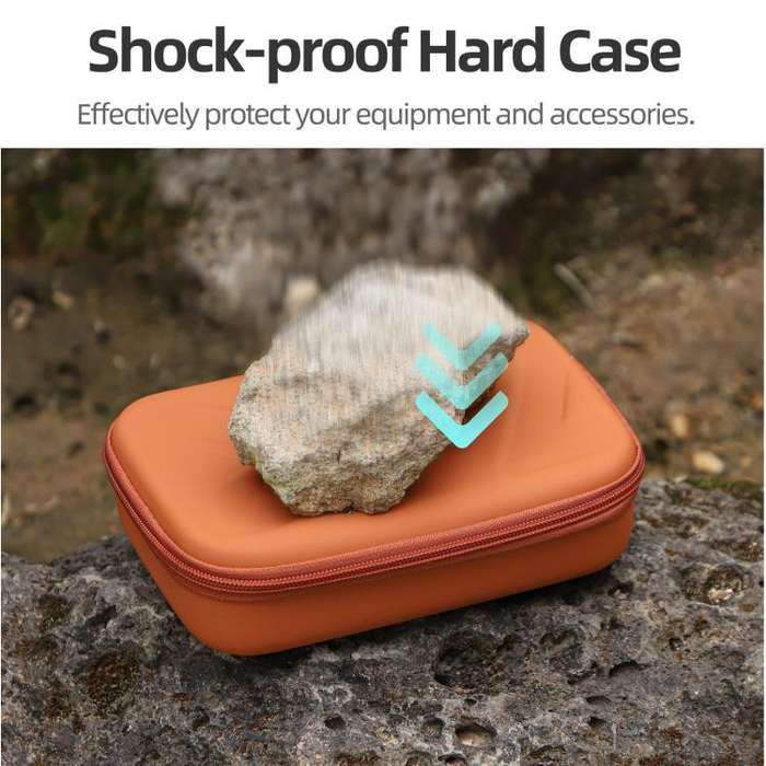 For DJI Osmo Mobile 7P Sunnylife Portable Carrying Case Mini Bag Handbag(Orange)
