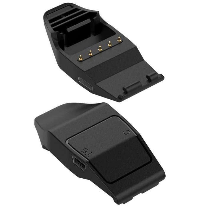 For Garmin T5 / T15 / TT10 Dog Collar Portable Dual Port Dog Tracker Charger(Black)