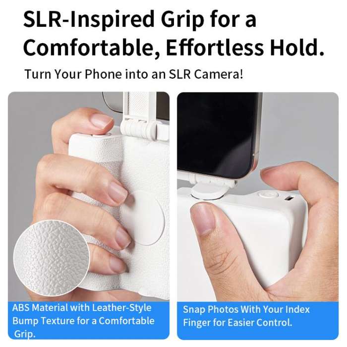 E6 Bluetooth Phone Filming Assist Selfie Monopod with Fill Light(White)
